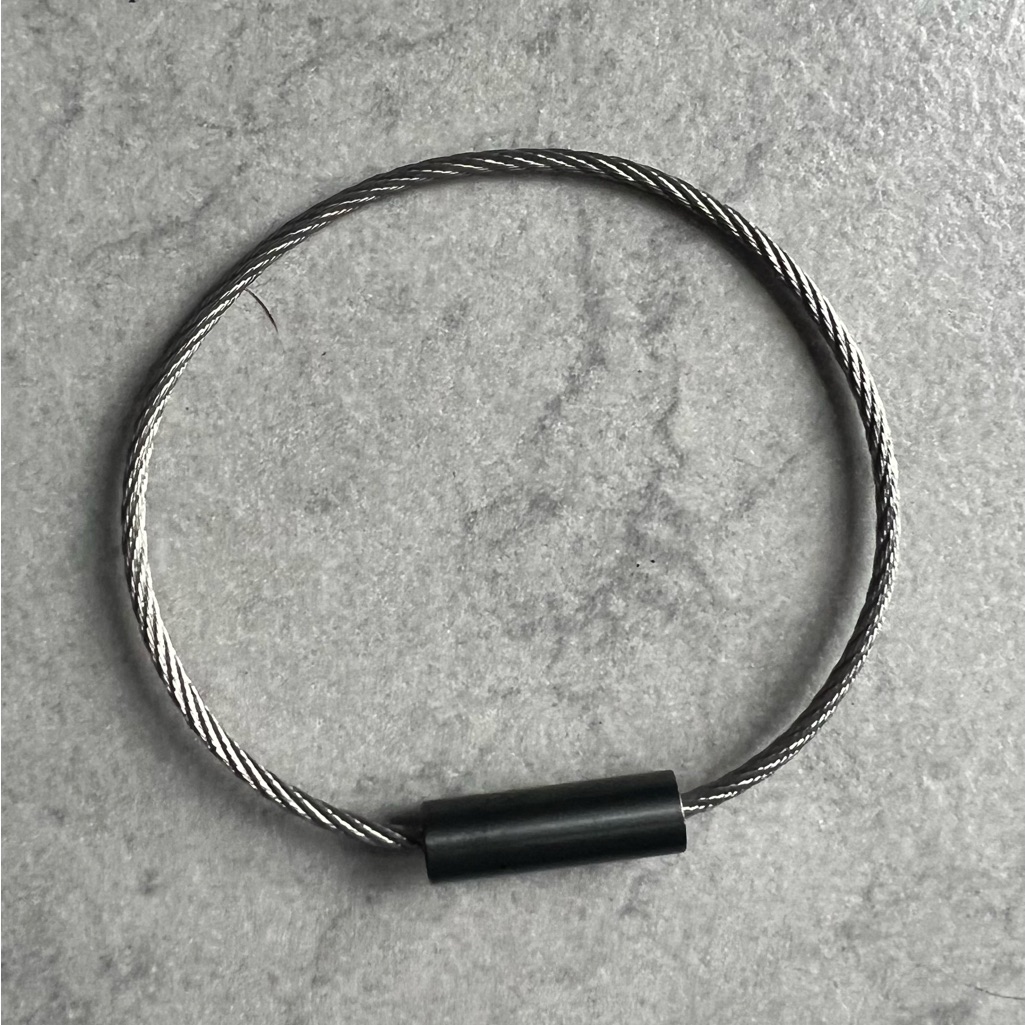 Le Gramme 5g Brushed Ceramic Cable Bracelet Unisex — image 5 of 8